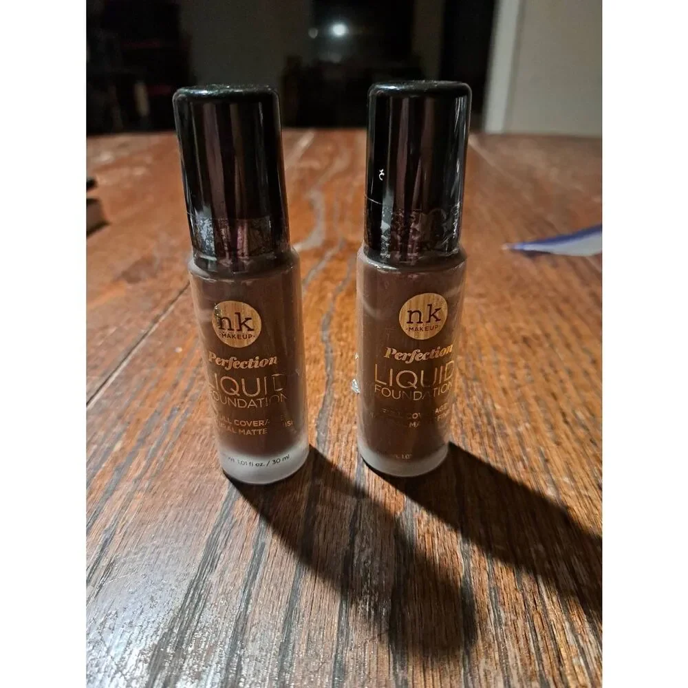 New Lot of 2 Sealed NK Makeup Perfection Liquid Foundation FFPF14 Truffle